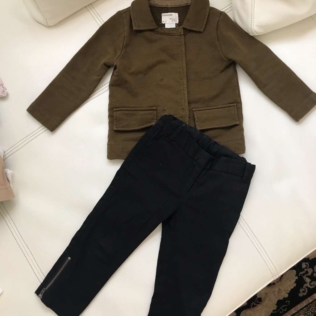 2pc Crewcuts Girls’ Jacket And Pants